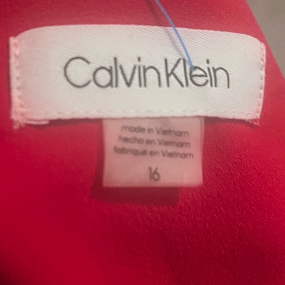 Calvin Klein bell sleeve midi dress - Picture 3 of 3